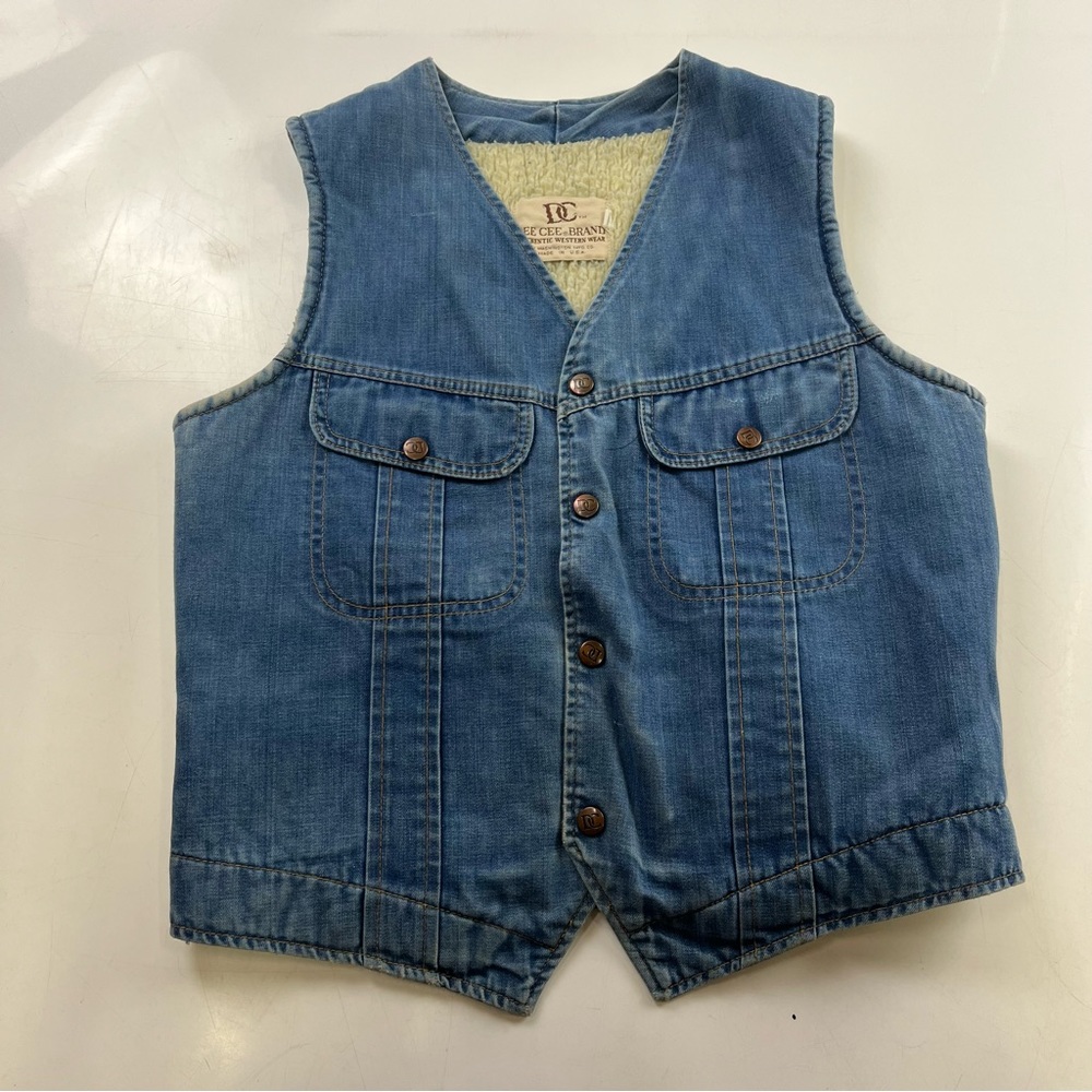 DEE CEE Brand men’s denim vest M L77-6